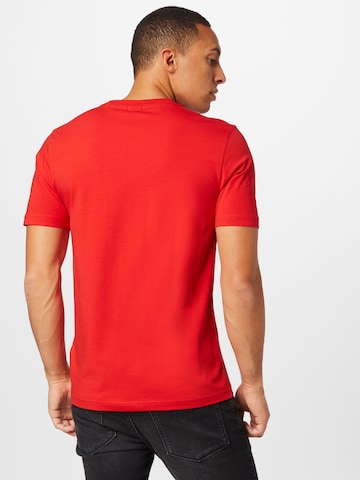 BOSS Green Bluser & t-shirts 'TEE' i rød
