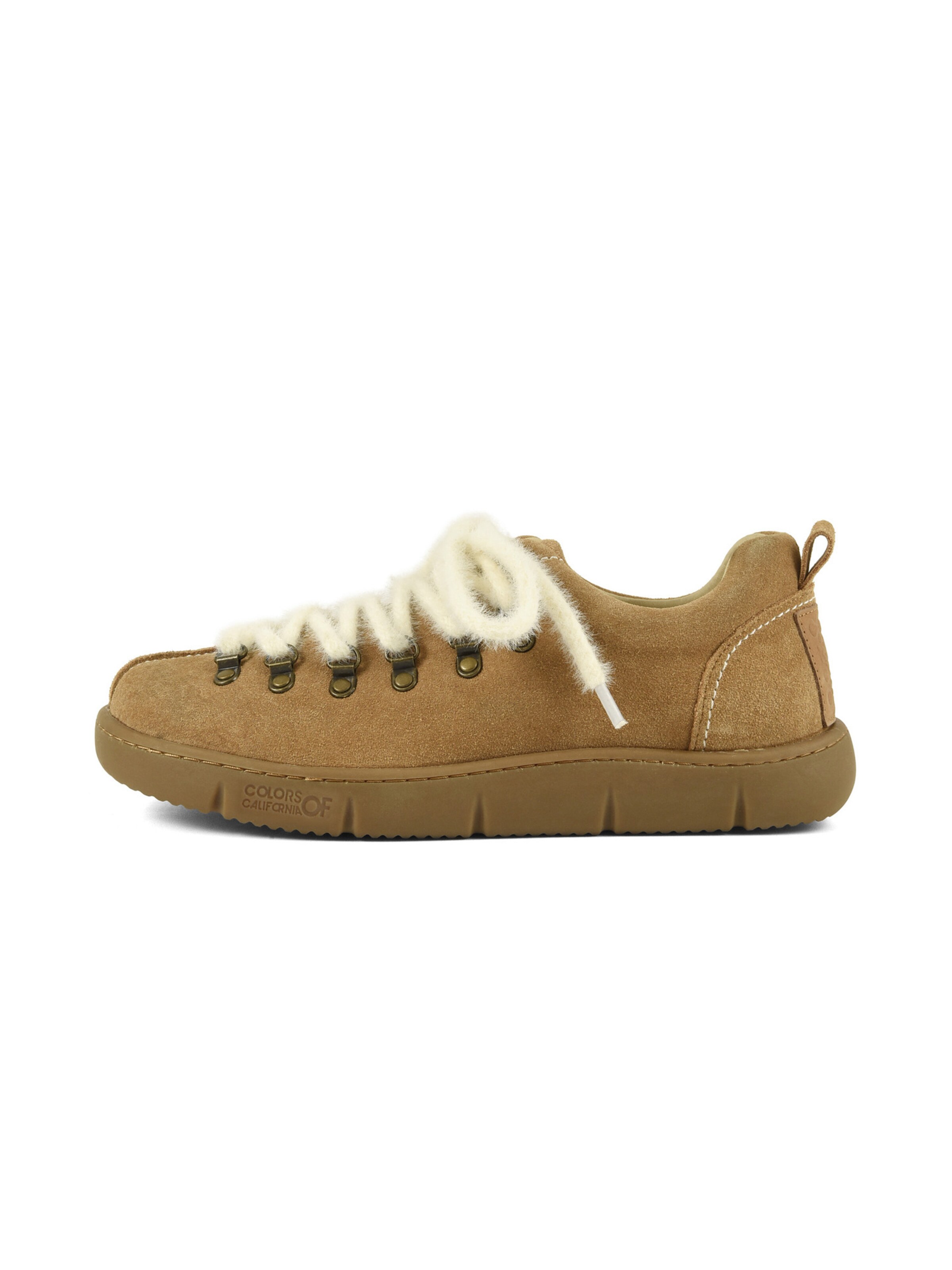 Sneaker bassa di COLORS OF CALIFORNIA in marrone: lato