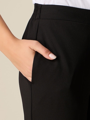 oltre - regular Pantalón en negro