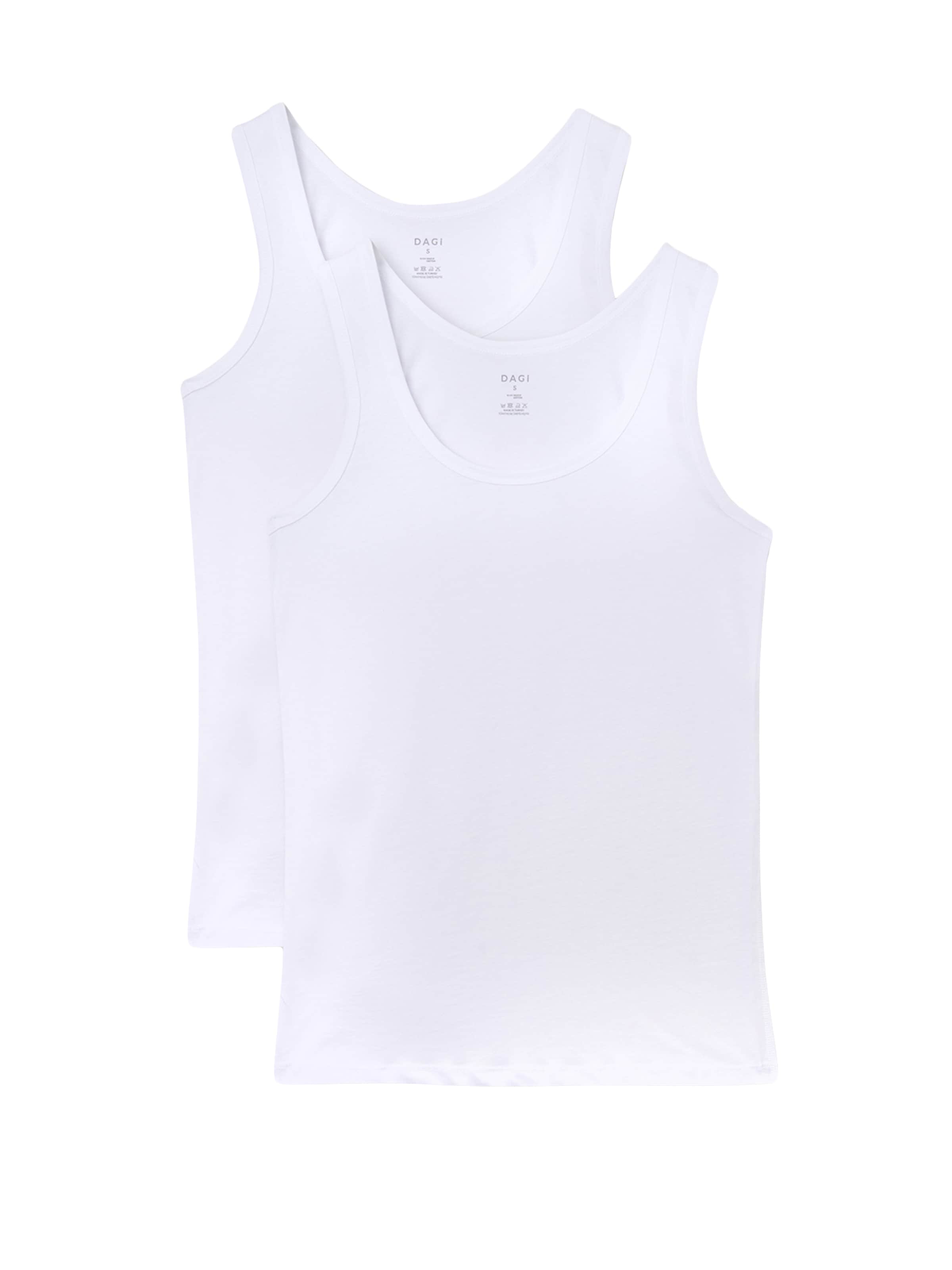 Dagi Undertröja i vit: framsida