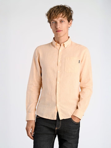 Lindbergh Regular fit Overhemd in Oranje