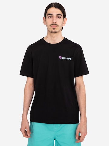 ELEMENT - Camiseta 'JOINT CUBE' en negro