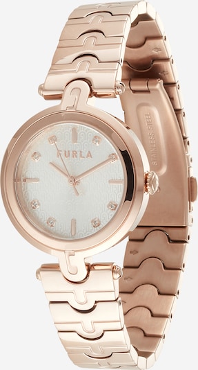 FURLA Uhr in rosegold / weiß, Produktansicht