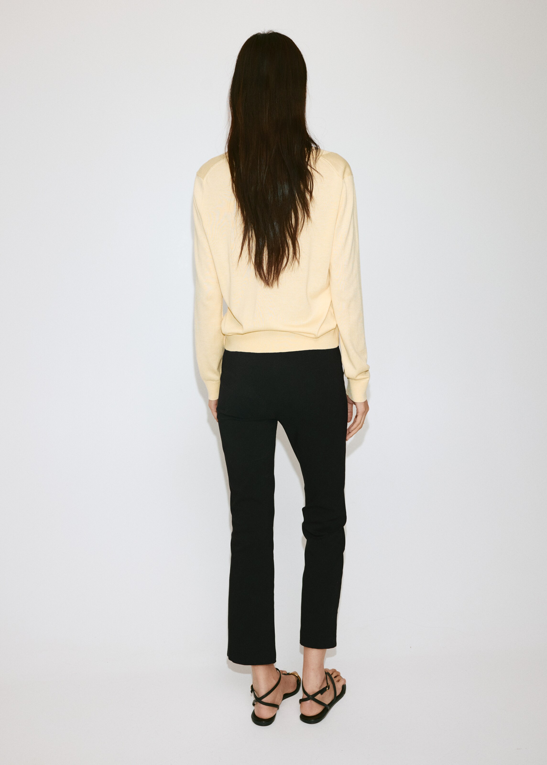 MANGO Sweater 'LUCCAV' in Yellow
