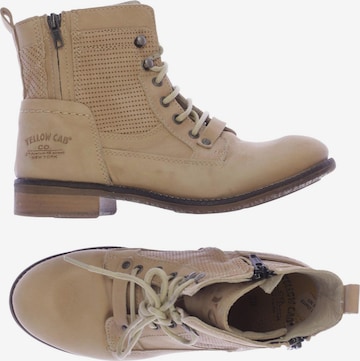 YELLOW CAB Stiefelette 38 in Beige: predná strana