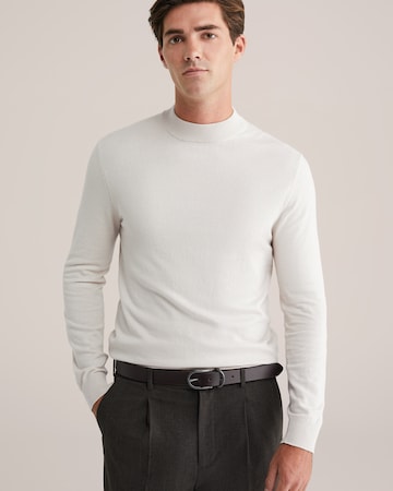 WE Fashion - Jersey en beige: frente
