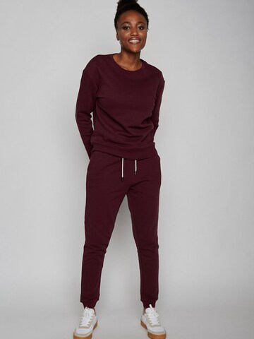 GREENBOMB Tapered Broek in Rood