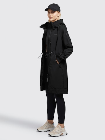 khujo Ανοιξιάτικο και φθινοπωρινό παλτό 'Silica2' σε μαύρο
