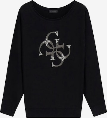 Pullover 'BAT SLEEVE GEMMA LOG W6YR27 Z0975' di GUESS in nero: frontale
