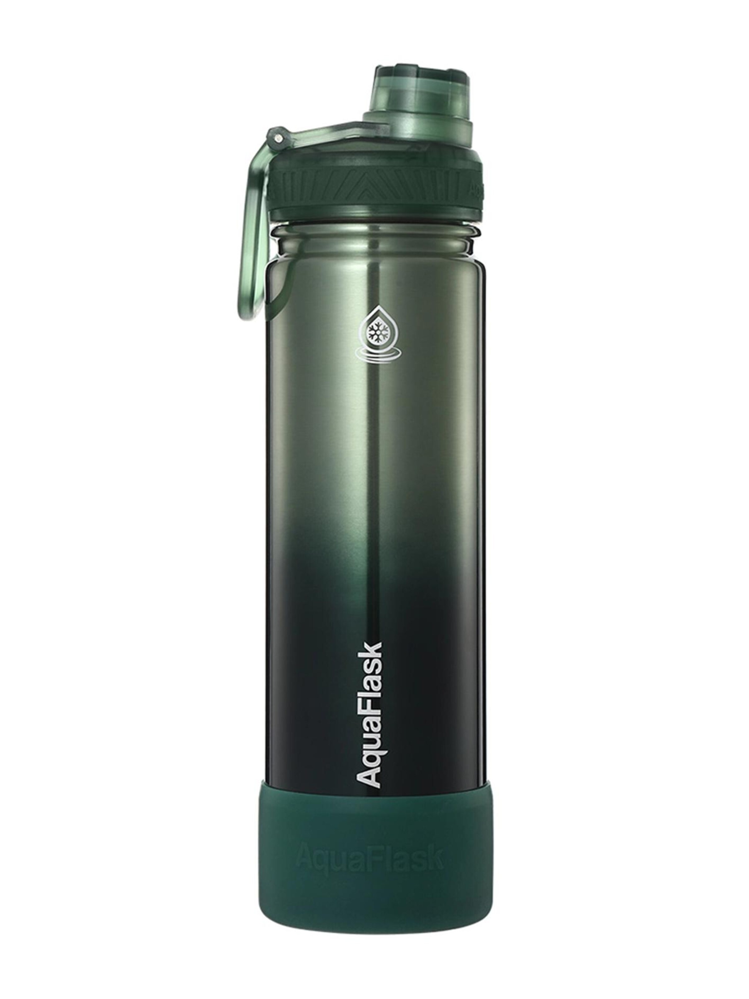 AquaFlask Láhev na vodu 'AquaFlask Termoláhev TERRA  650 ml' – zelená: přední strana