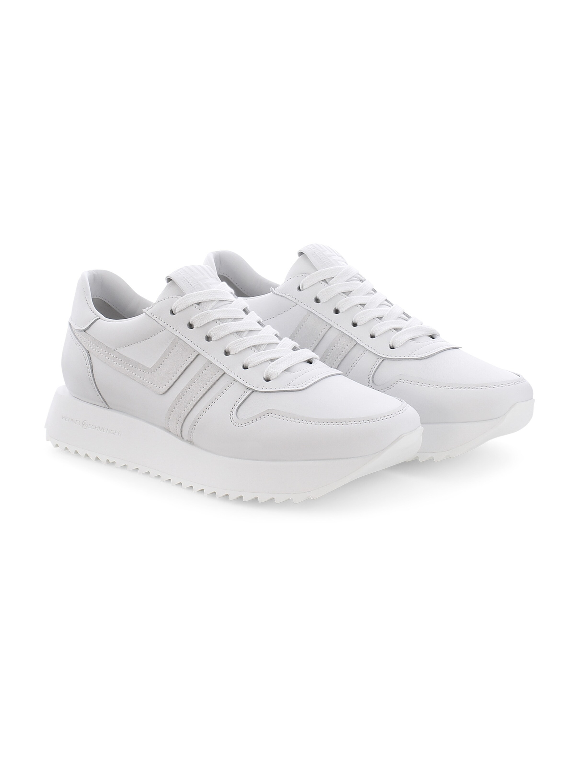 Baskets basses Kennel & Schmenger en blanc