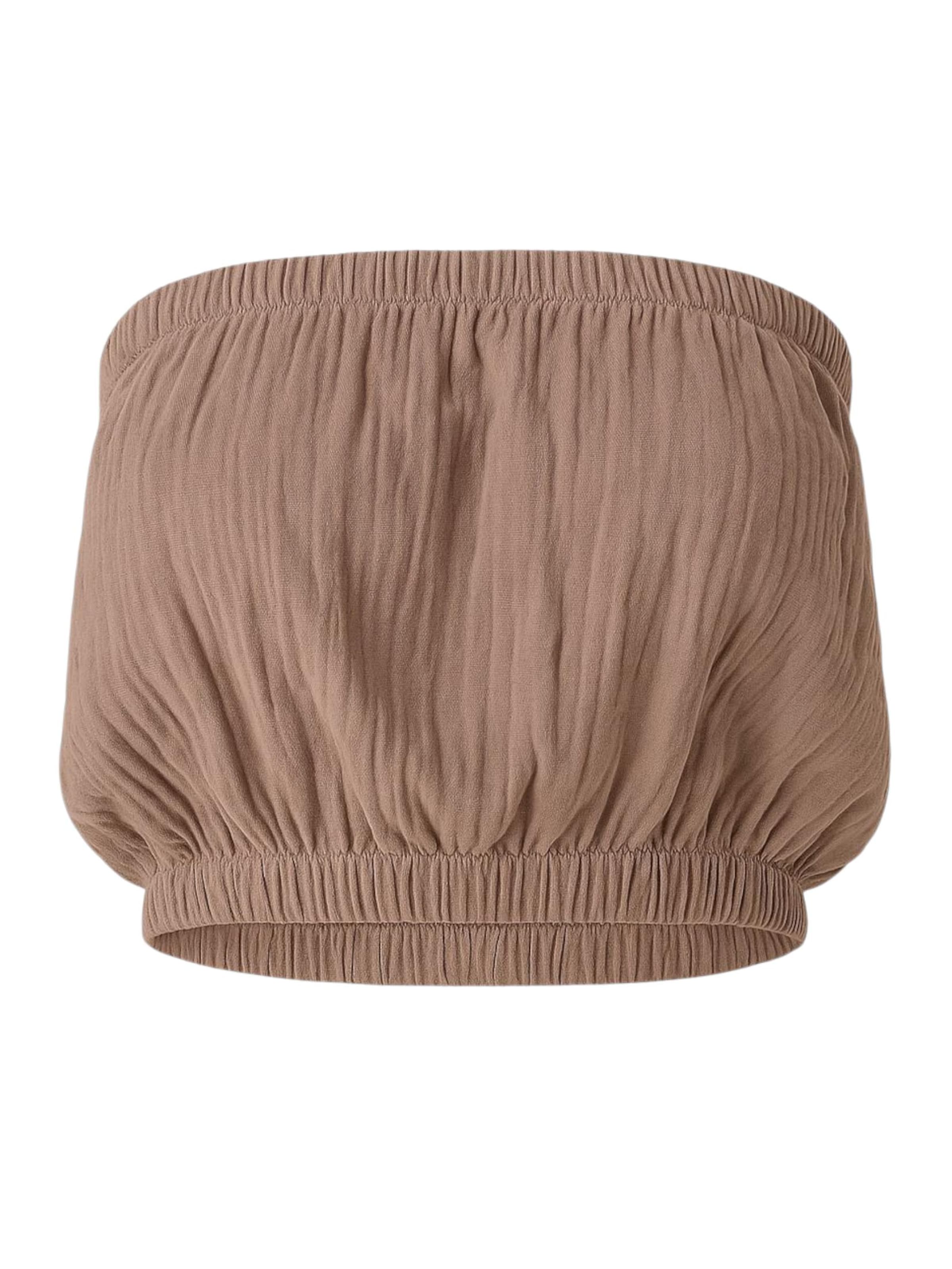 Haut 'IRIA' WENOR en beige : devant