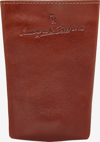 Castelijn & Beerens Key Ring 'Gaucho ' in Brown: front