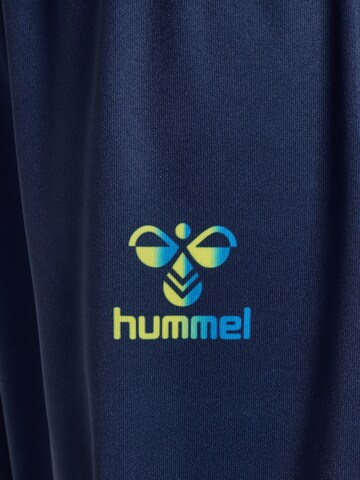 Regular Pantalon de sport Hummel en bleu
