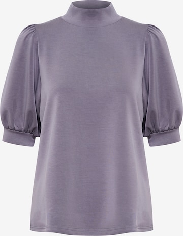 My Essential Wardrobe Blouse in Purple: front