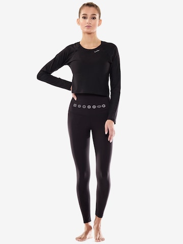 Winshape Skinny Παντελόνι φόρμας 'HWL112C' σε μαύρο