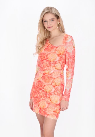 Robe IZIA en orange