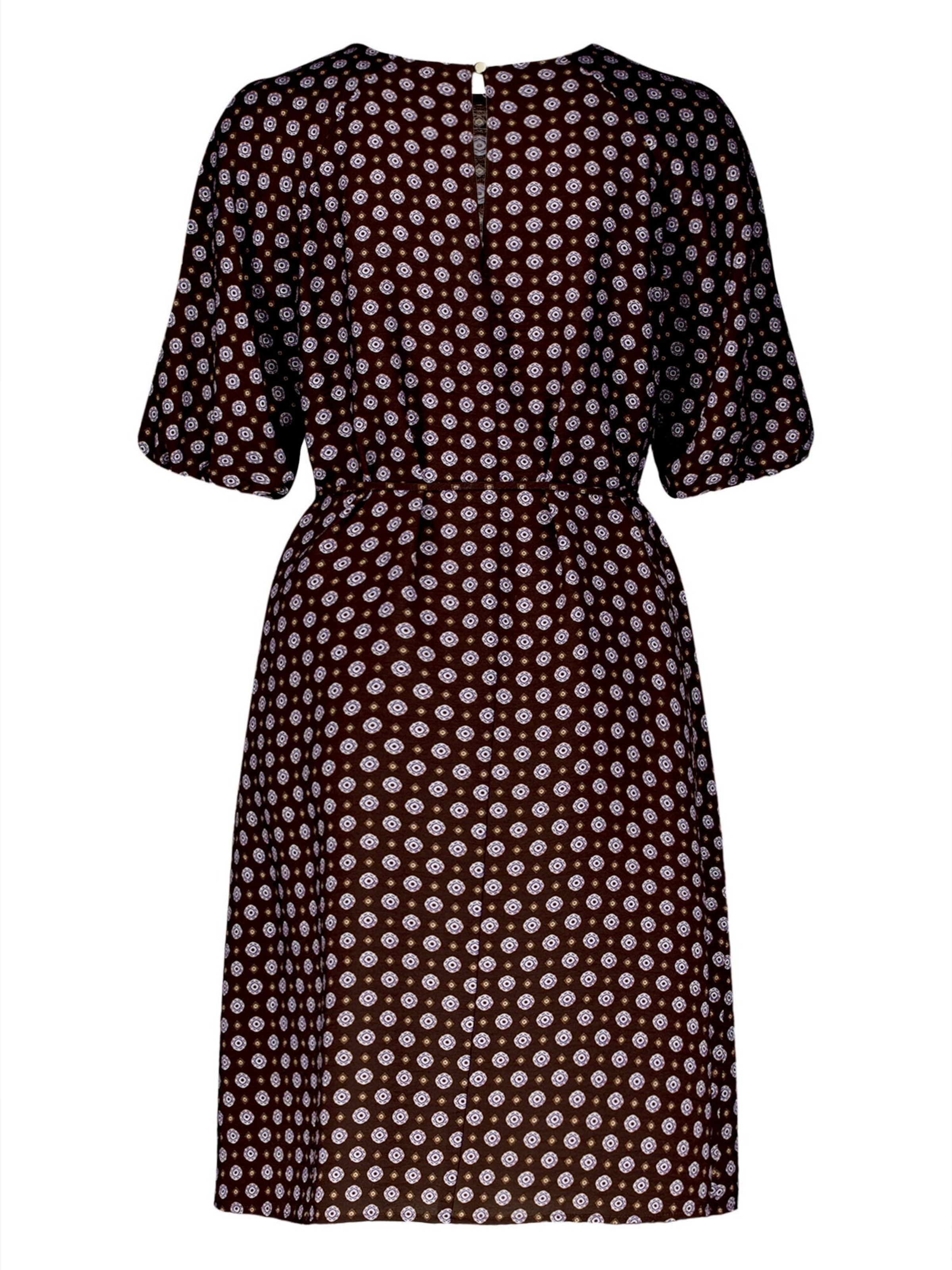 Robe de cocktail zero en marron