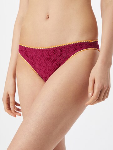 Banana Moon Bikinihose 'BREEDA' in Pink: Vorderseite