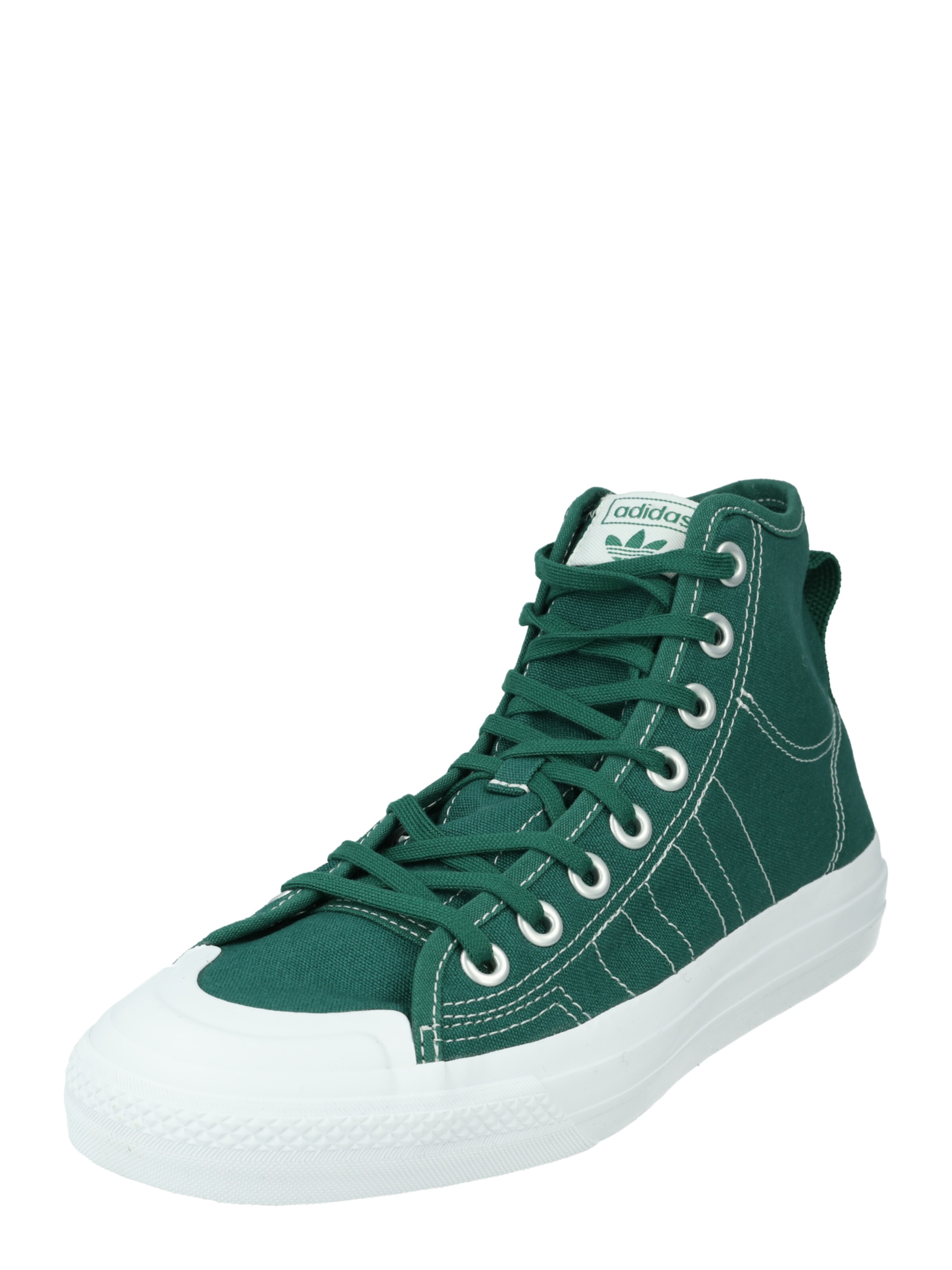 Sneaker înalt 'Nizza Hi Rf' de la ADIDAS ORIGINALS pe verde: față