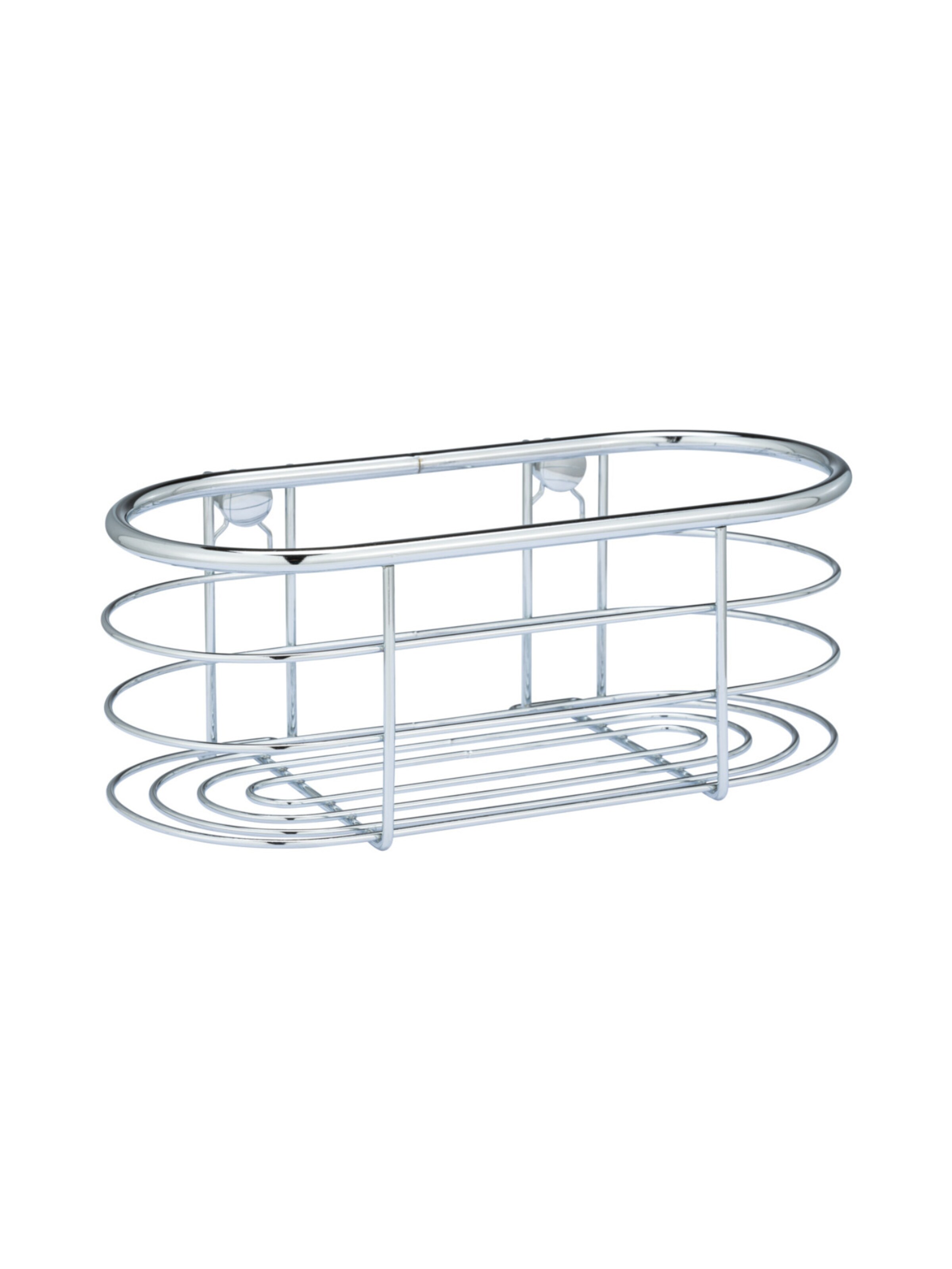Wenko Shower Accessories 'Trestina' in Silver: front