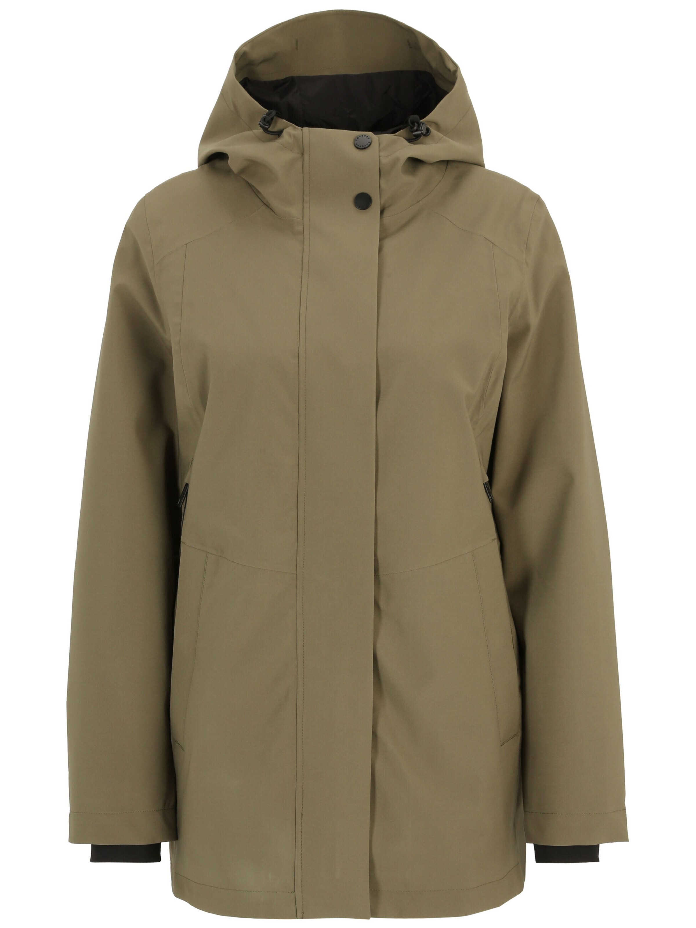 Veste fonctionnelle Covered en vert : devant