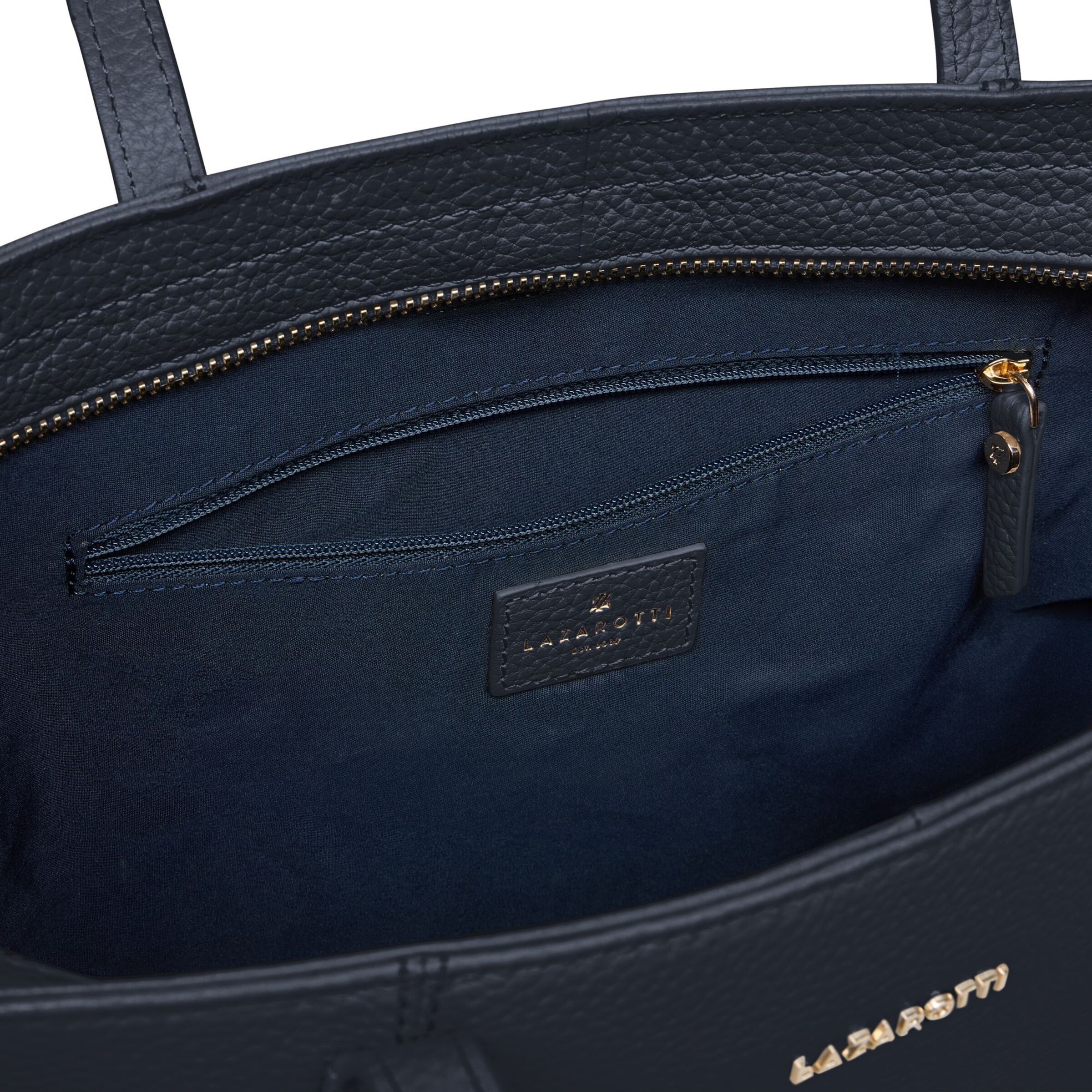 Cabas 'Bologna' Lazarotti en bleu