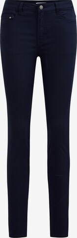 WE Fashion Skinny Jeans in Blauw: voorkant