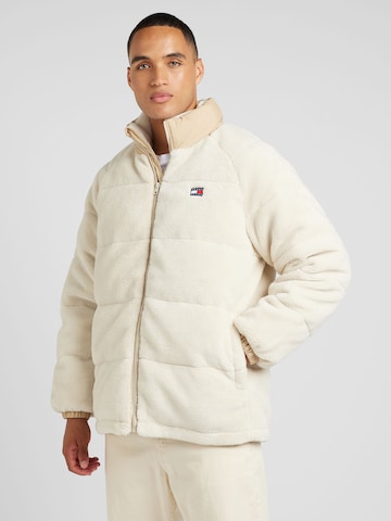 Tommy Jeans Overgangsjakke i hvid: forside