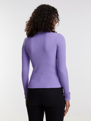 EDITED Pullover 'JANNICE' in Lila