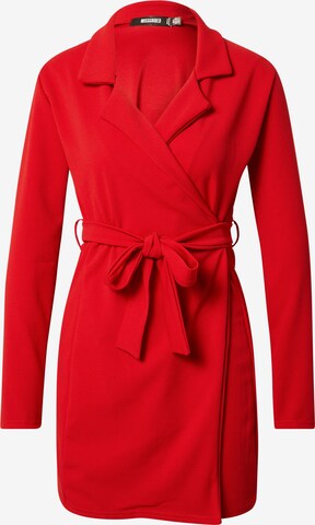 Robe Missguided en rouge : devant