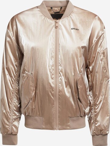 khujo Between-Season Jacket 'Neona' in Beige: front