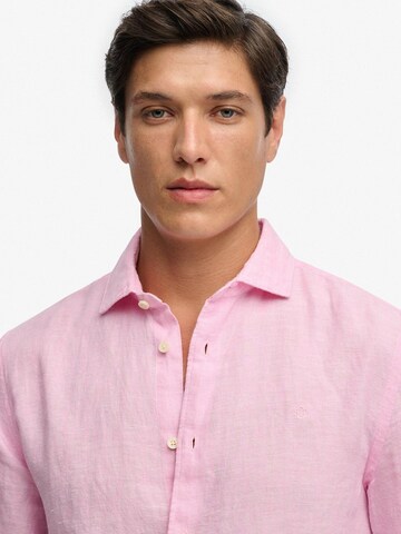 Superdry Regular Fit Hemd‌‌‌‌‌ in Pink