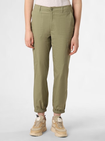 Regular Pantalon cargo Franco Callegari en vert : devant