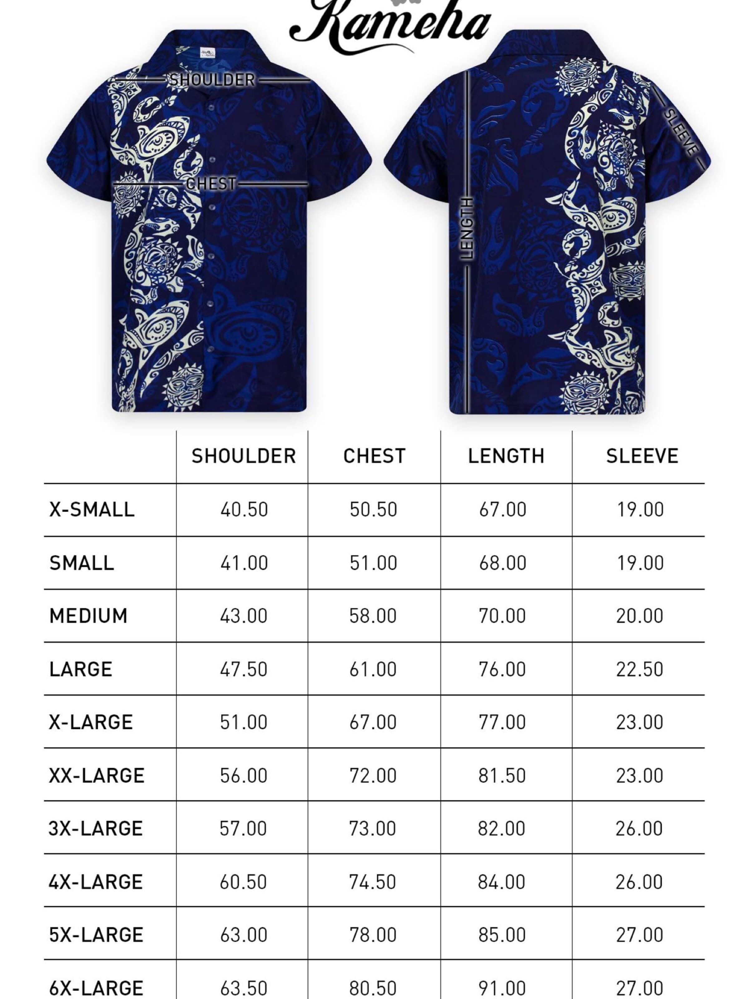 King Kameha Shirt 'Maori Wedding' in Blauw