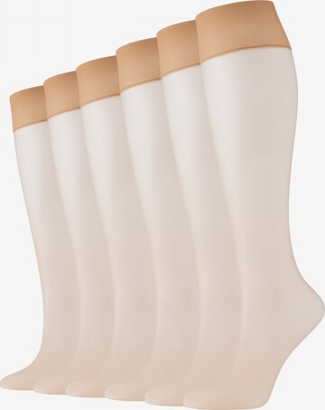 camano Fijne panty's in Beige: voorkant