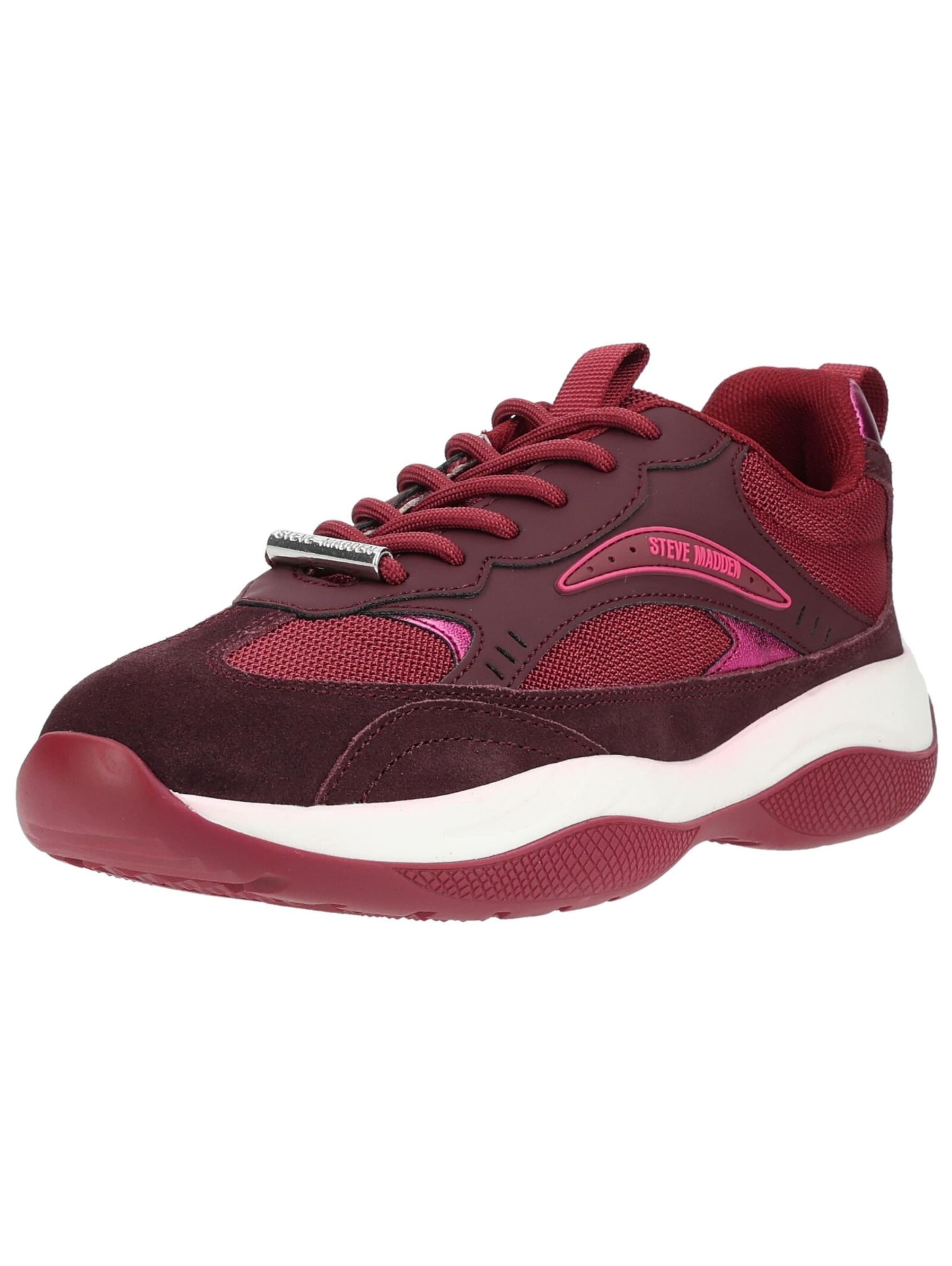 STEVE MADDEN Sneakers laag in Rood: voorkant