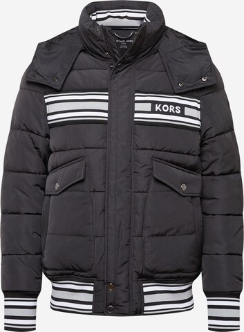 Michael Kors - Chaqueta de entretiempo en negro: frente