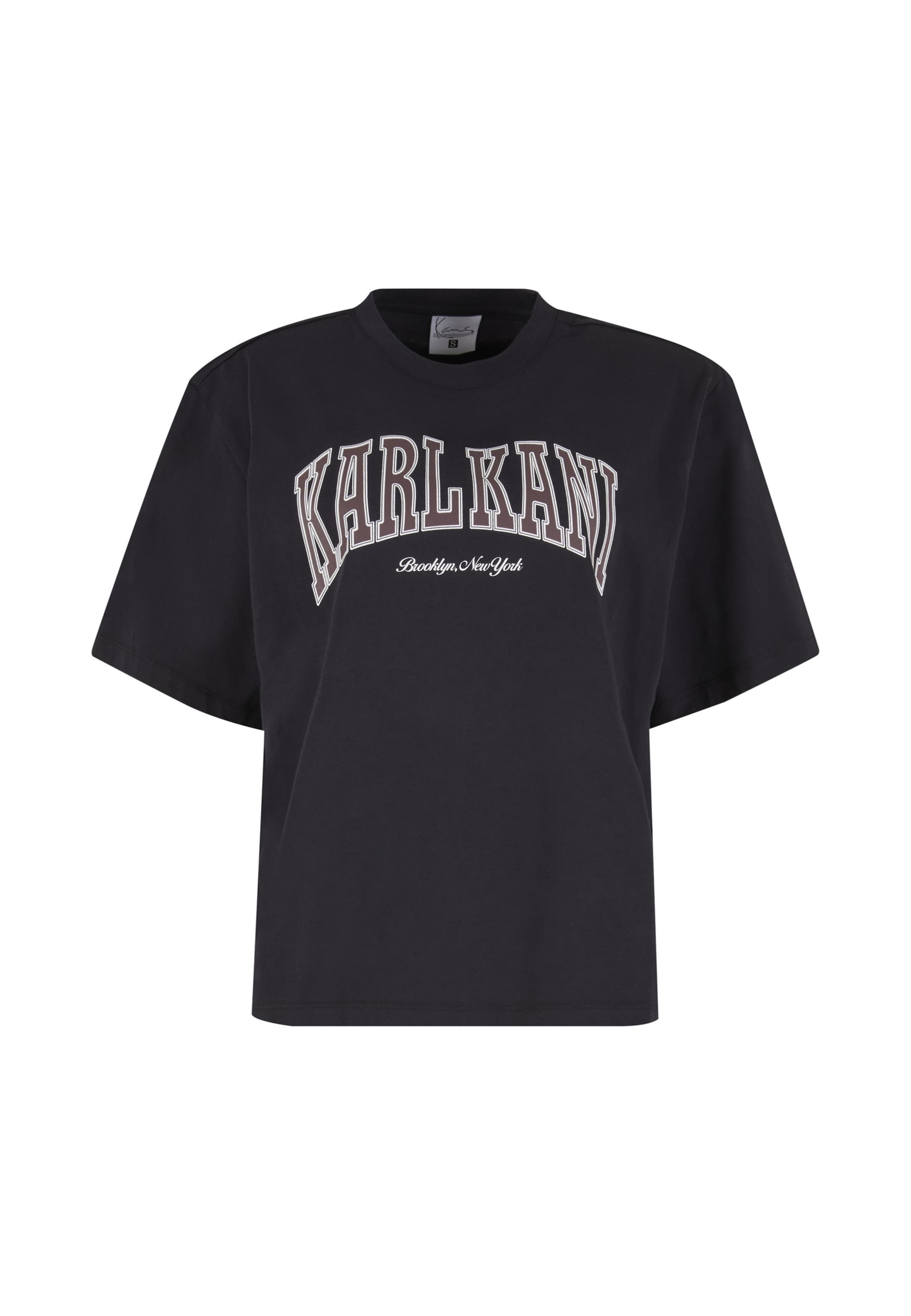 Maglietta di Karl Kani in nero: frontale