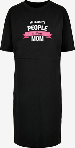 Robe 'Mothers Day - My Favorite People Call Me Mom' Merchcode en noir : devant