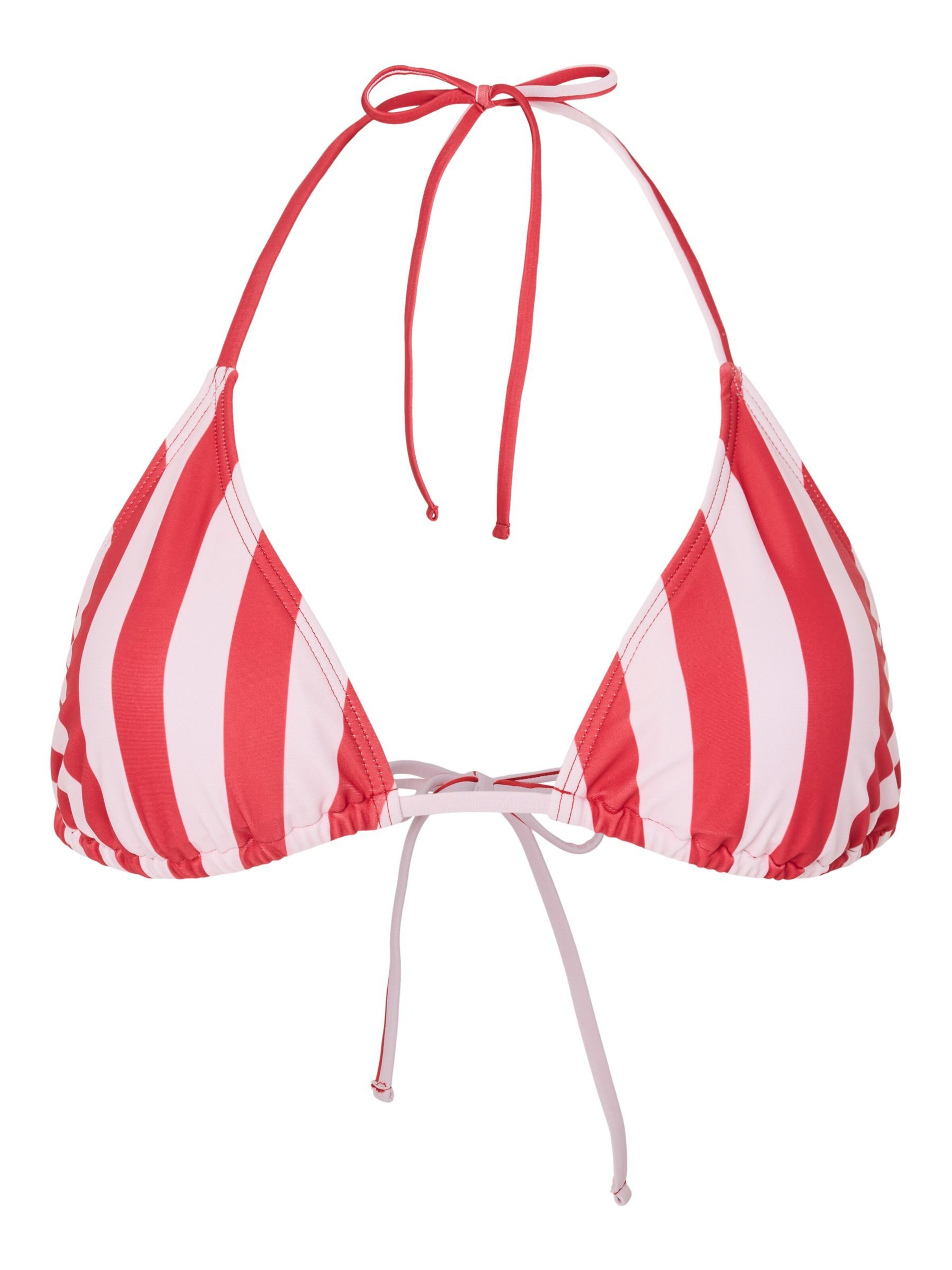 PIECES Bikini 'PCBaomi' in Rood: voorkant