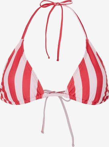 PIECES Bikini 'PCBaomi' in Rood: voorkant