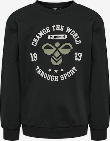 Hummel Athletic Sweatshirt in Black: front