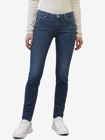 Marc O'Polo DENIM Skinny Jeans 'Alva' in Blauw: voorkant