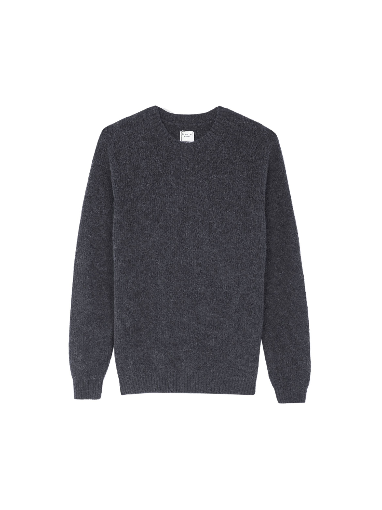 Uomo Abbigliamento Scalpers Pullover in Grigio Sfumato Uomo Abbigliamento Scalpers Pullover in Grigio Sfumato