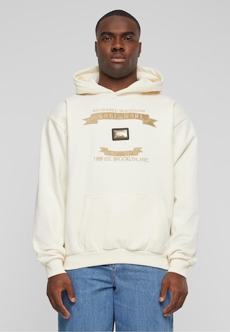 Karl Kani - Sweatshirt em bege: frente