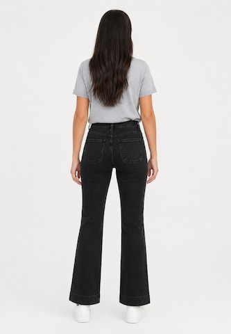 Coupe slim Jean Elara en noir