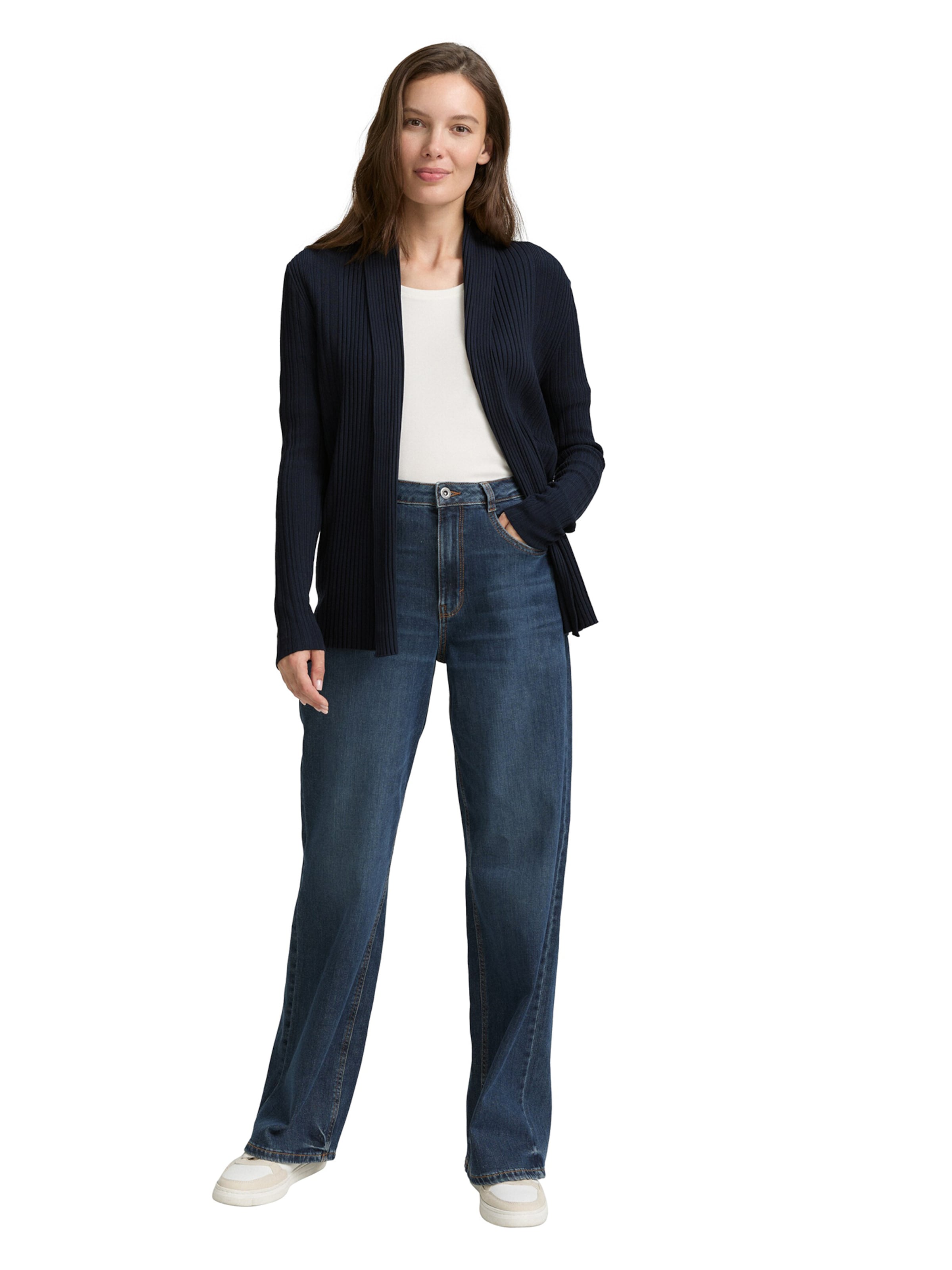 TOM TAILOR Kardigán - kék