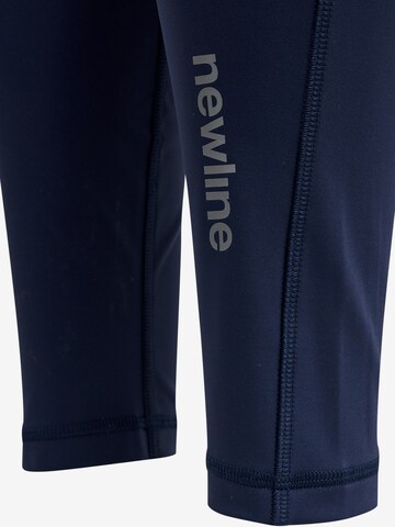 Coupe slim Pantalon de sport Newline en bleu