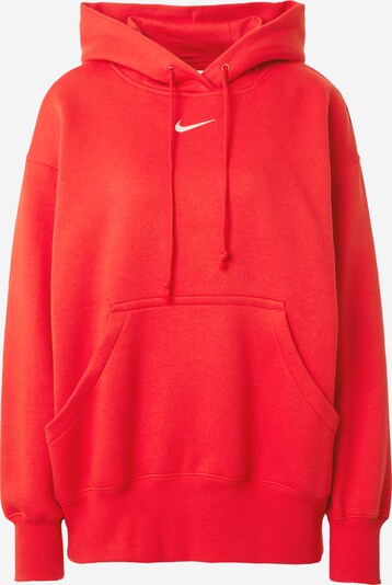 Nike Sportswear Sportisks džemperis 'Phoenix Fleece', krāsa - sarkans / balts, Preces skats